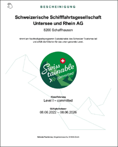 2023_Swisstainable_Level2_engaged_Zertifikat_URh