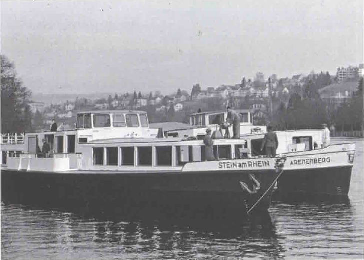 MS Stein am Rhein an der Werft, 1961
