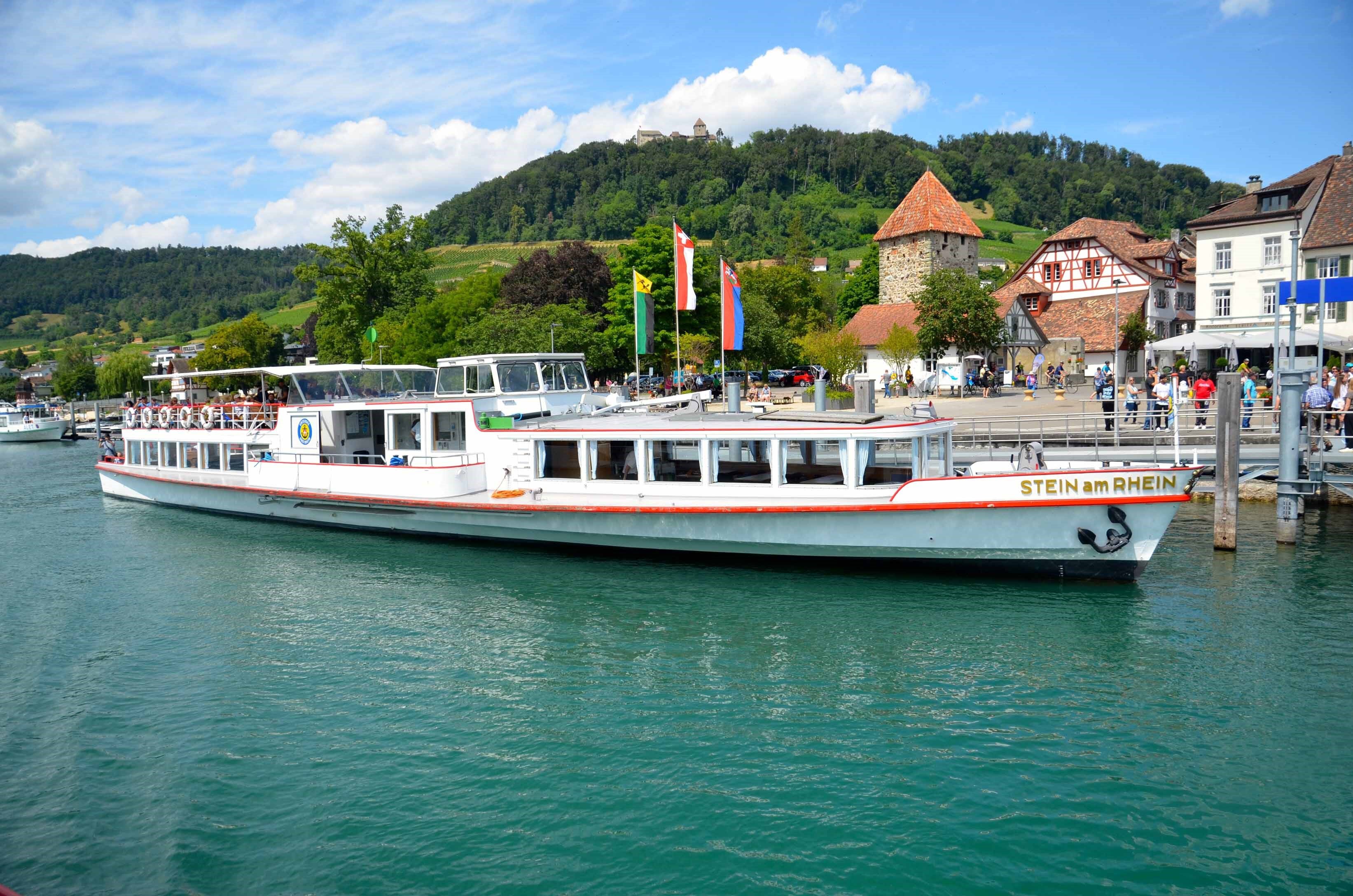 MS Stein am Rhein an der Landestellen Stein am Rhein, 2023